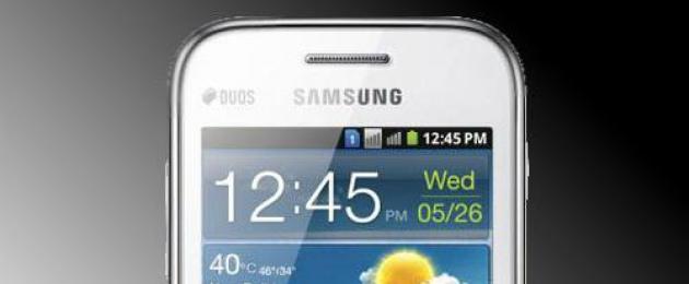 Mobil telefon Samsung Galaxy Ace Duos GT-S6802: rəylər, şəkillər, qiymətlər, təsvir.  Samsung Galaxy Ace Duos (S6802) smartfonunun icmalı: dizaynı təhlil etməzdən əvvəl texnoloji qarışıqlıq