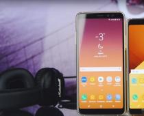 Samsung Galaxy A8 (2018) baxışı: demək olar ki, flaqman Samsung a8-in rəqibləri ilə müqayisəsi