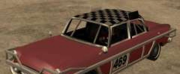 Code for blocking paths with cars in GTA.  Codes for GTA San Andreas: weapons, vehicles and much more